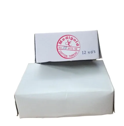 Medcheck Cotton Thread Reel ( 10MTR/22 MTR) - Pack of 12