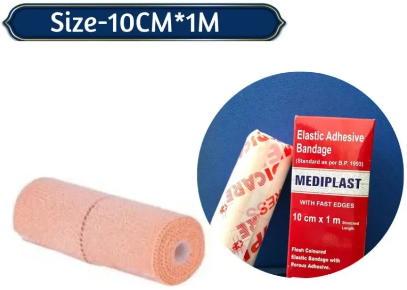 Mediplast Elastic Adhesive Bandage (10cm X 1mtr)