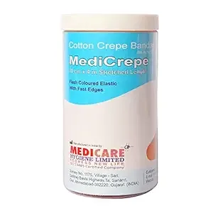 Medicrepe Cotton Crepe Bandage(10cm X 4mtr)
