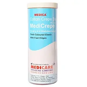 Medipcrepe Cotton Crepe Bandage (15cm X 4mtr)