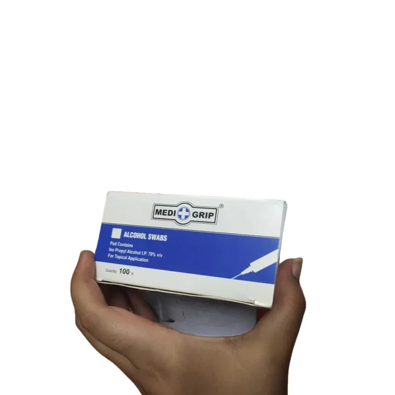Medigrip Alcohol Swab - 100 Pcs Box