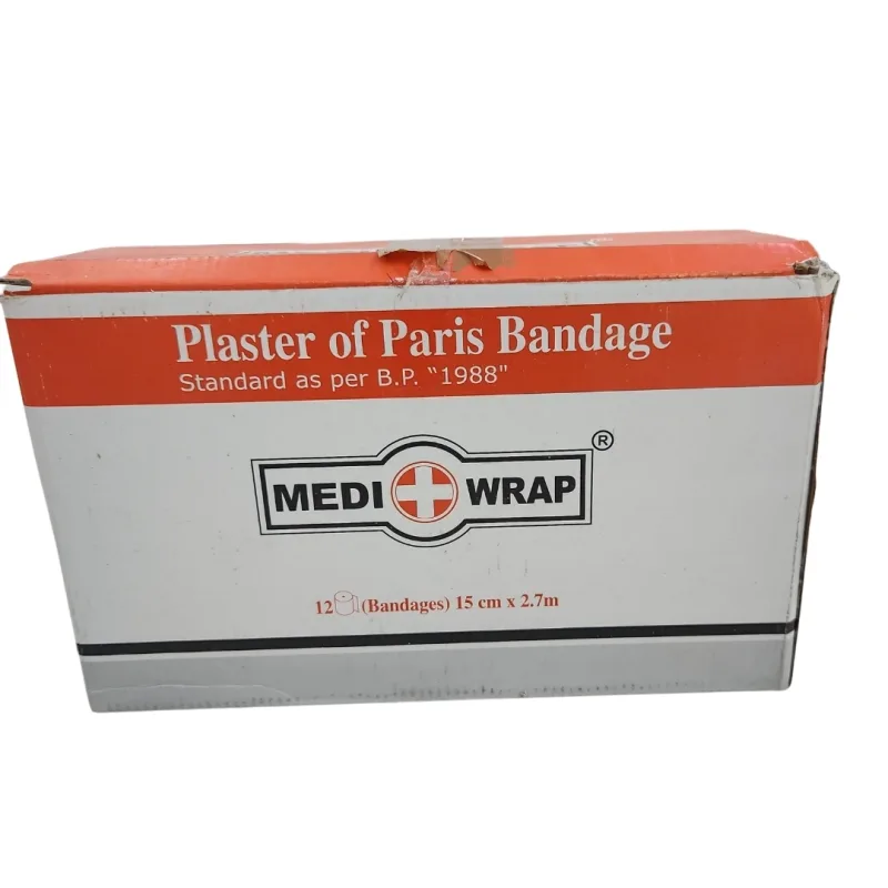 Medigrip Plaster Of Paris Bandeage 15CM X 2.7M