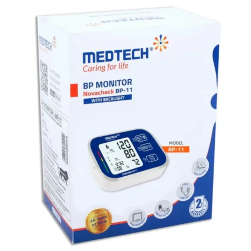 Medtech Blood Pressure Monitor ( BP11) Backlight