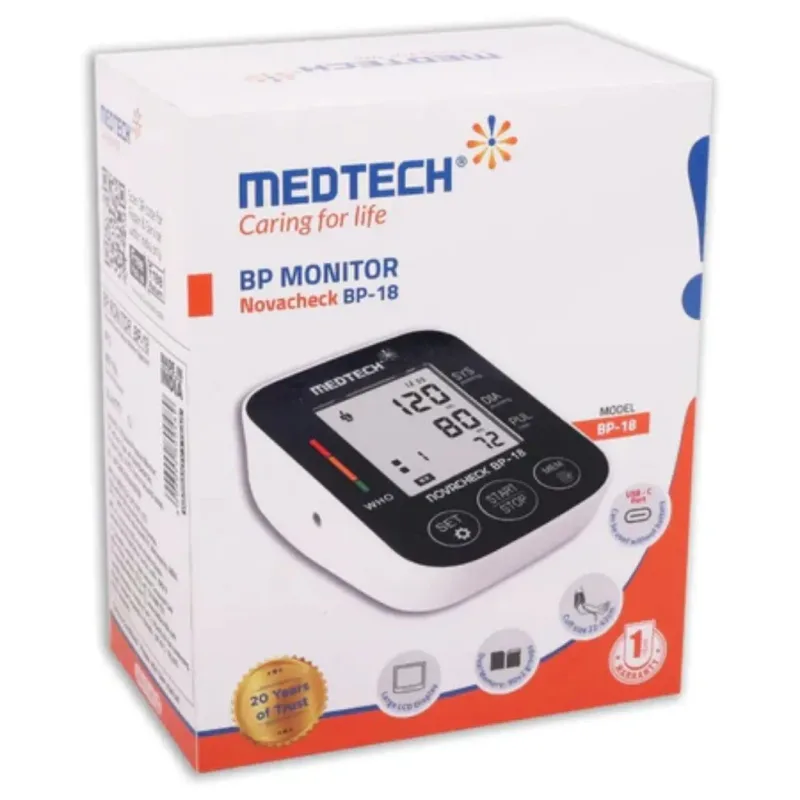 Medtech Blood Pressure Monitor ( BP18)