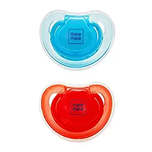 Mee Mee Soft Nipple Baby Pacifier - 2 Pcs
