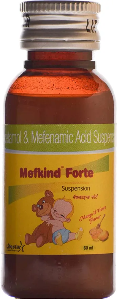 Mefkind Forte Mango And Honey Flavour Bottle Of 60ml Suspension