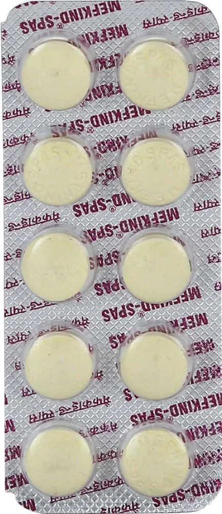 Mefkind Spas Strip Of 10 Tablets