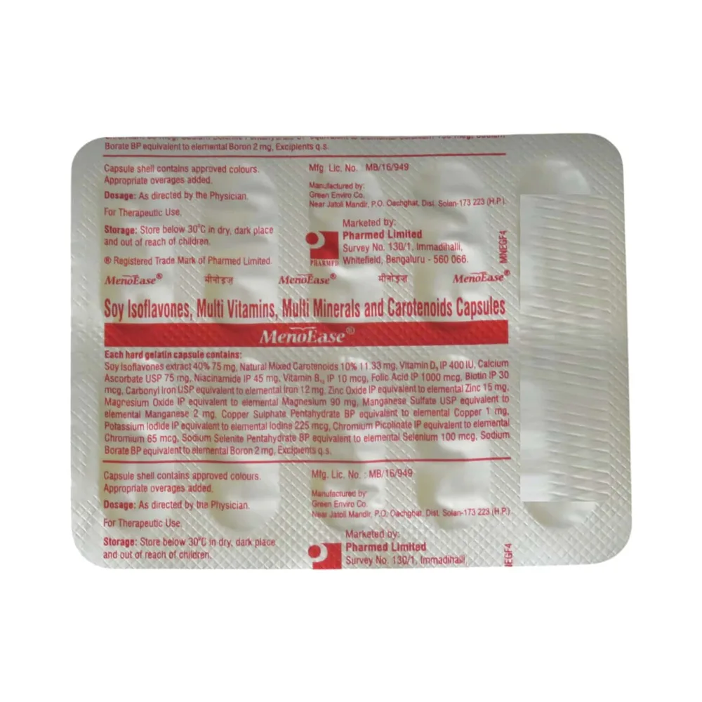 Menoease Strip Of 10 Capsules