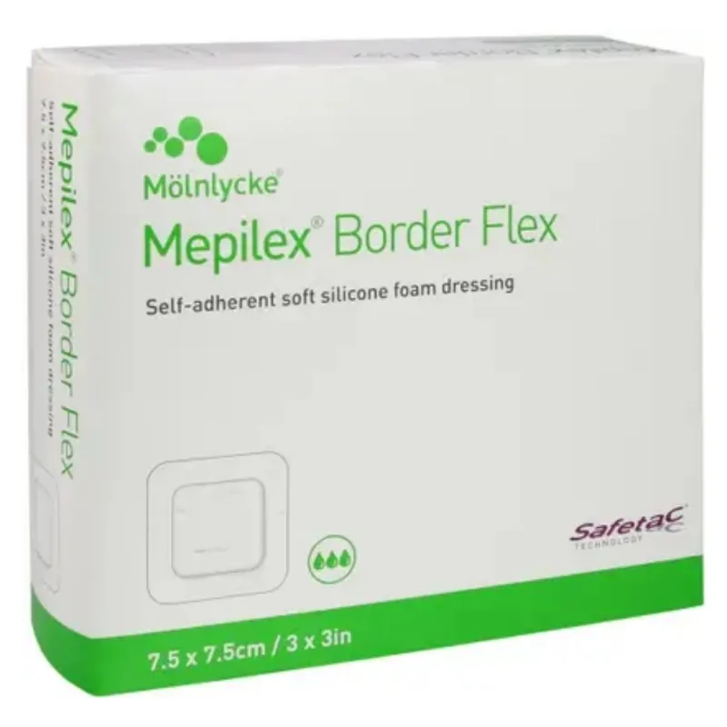 Mepilex Border Flex 7.5 X 7.5cm (595200)