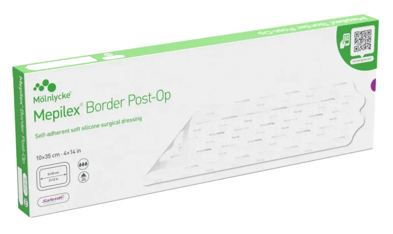Mepilex Border Post Op 10cm x 35cm