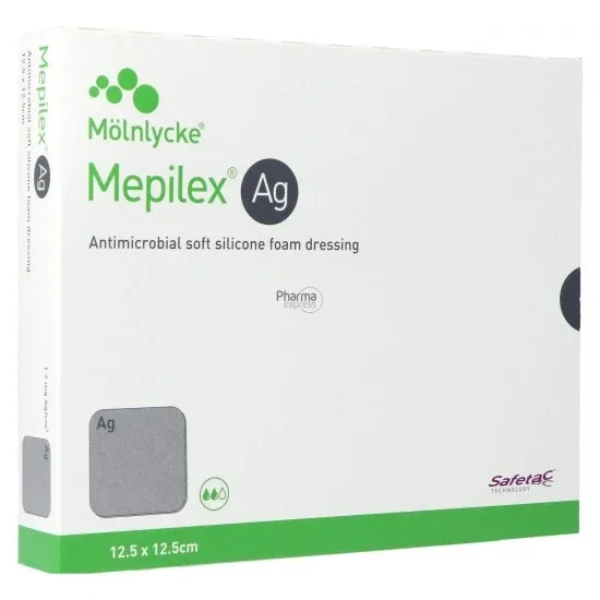 Mepilex Ag Dressing (12.5cm x 12.5cm)