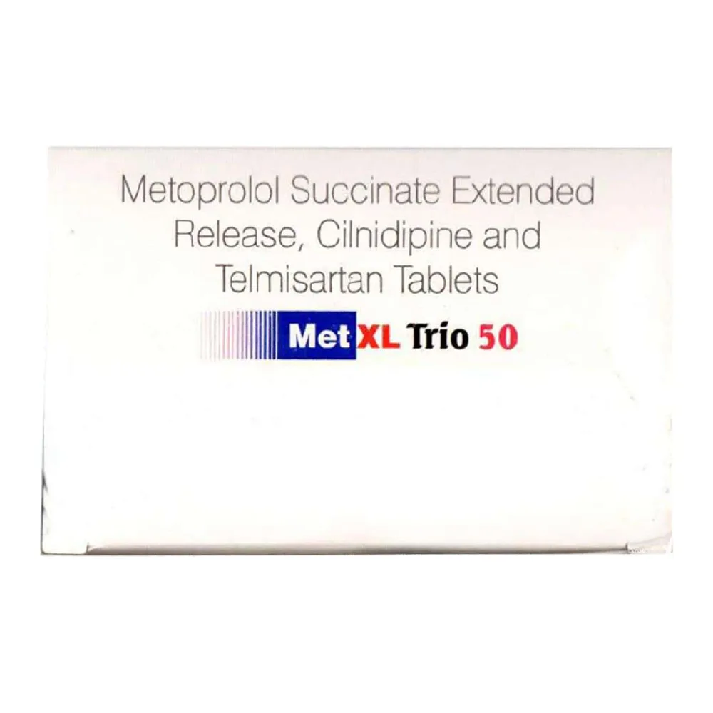 Met Xl Trio 50mg Strip Of 15 Tablets