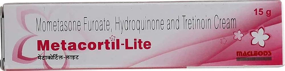 Metacortil Lite Tube Of 15gm Cream