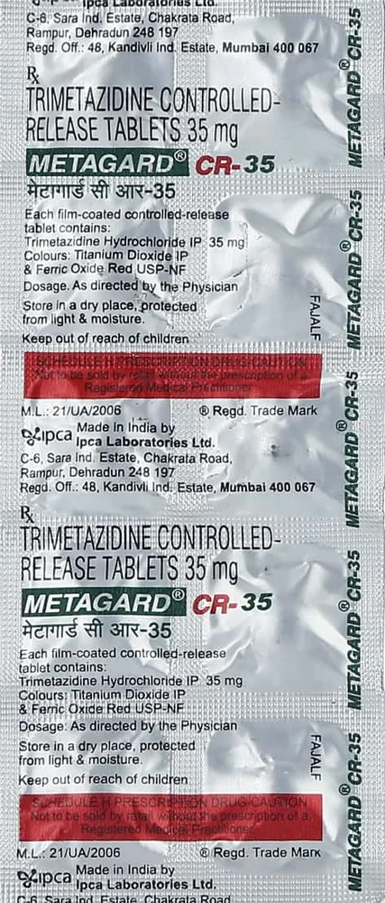 Metagard Cr 35mg Strip Of 10 Tablets