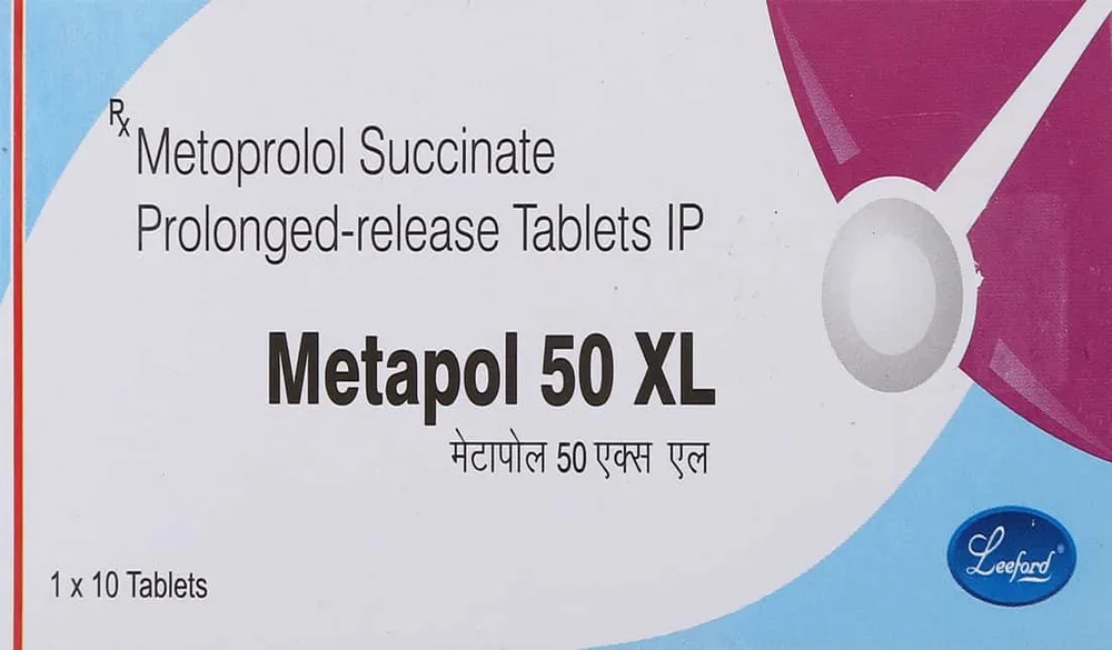 Metapol Xl 50mg Strip Of 10 Tablets