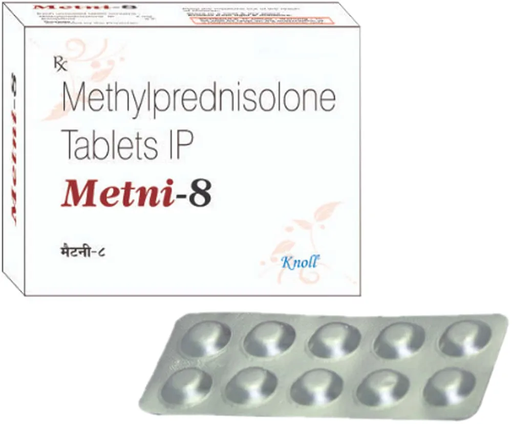 Metni 8mg Strip Of 10 Tablets