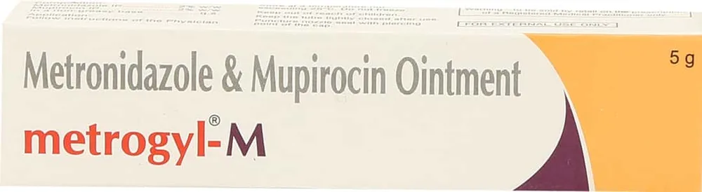 Metrogyl M Tube Of 5gm Ointment