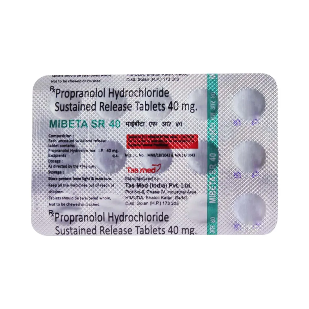 Mibeta Sr 40mg Strip Of 15 Tablets