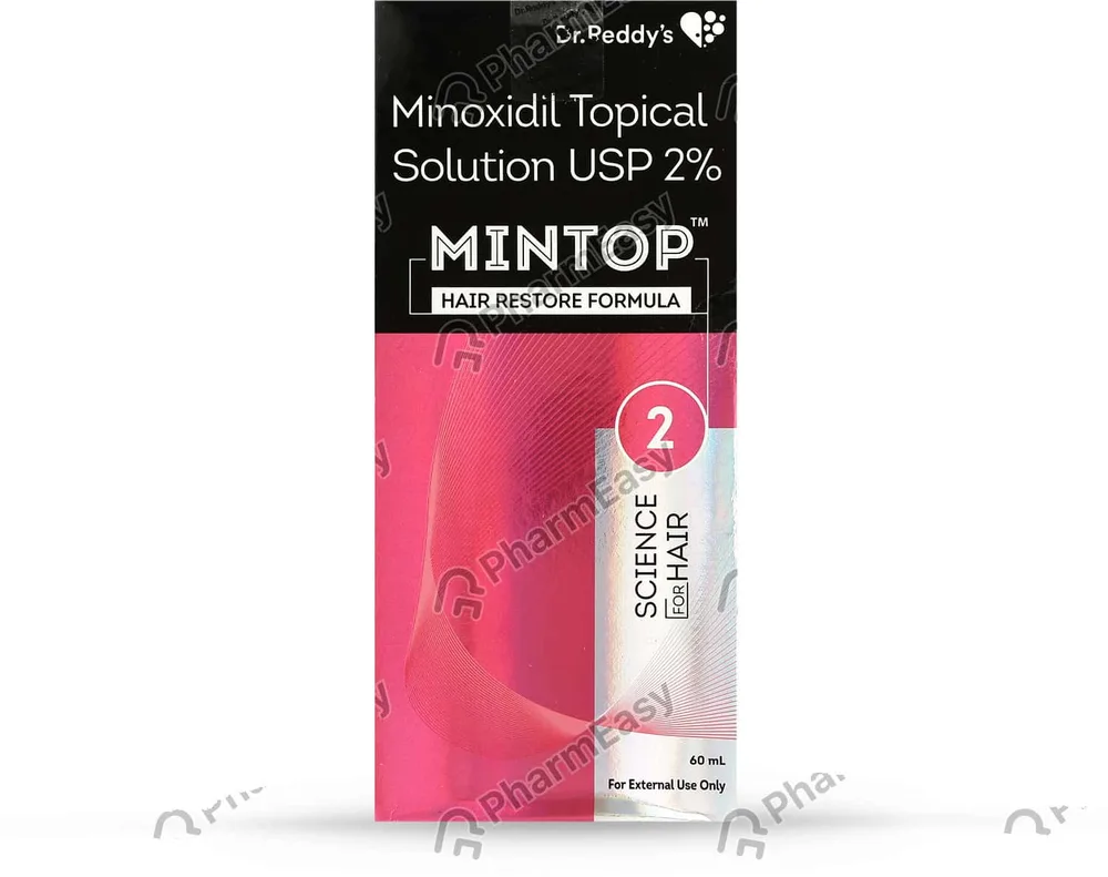 Mintop 2% Bottle Of 60ml Solution