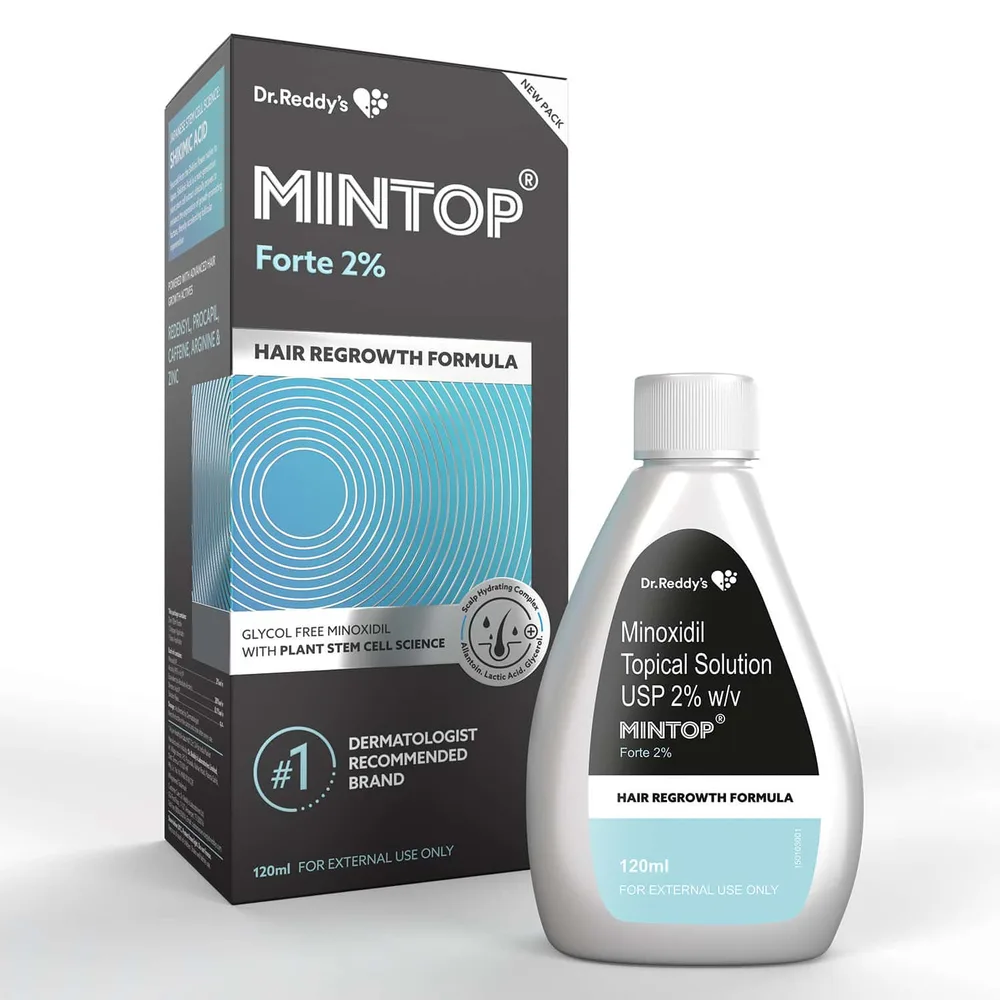 Mintop Forte 2% Bottle Of 120ml Solution