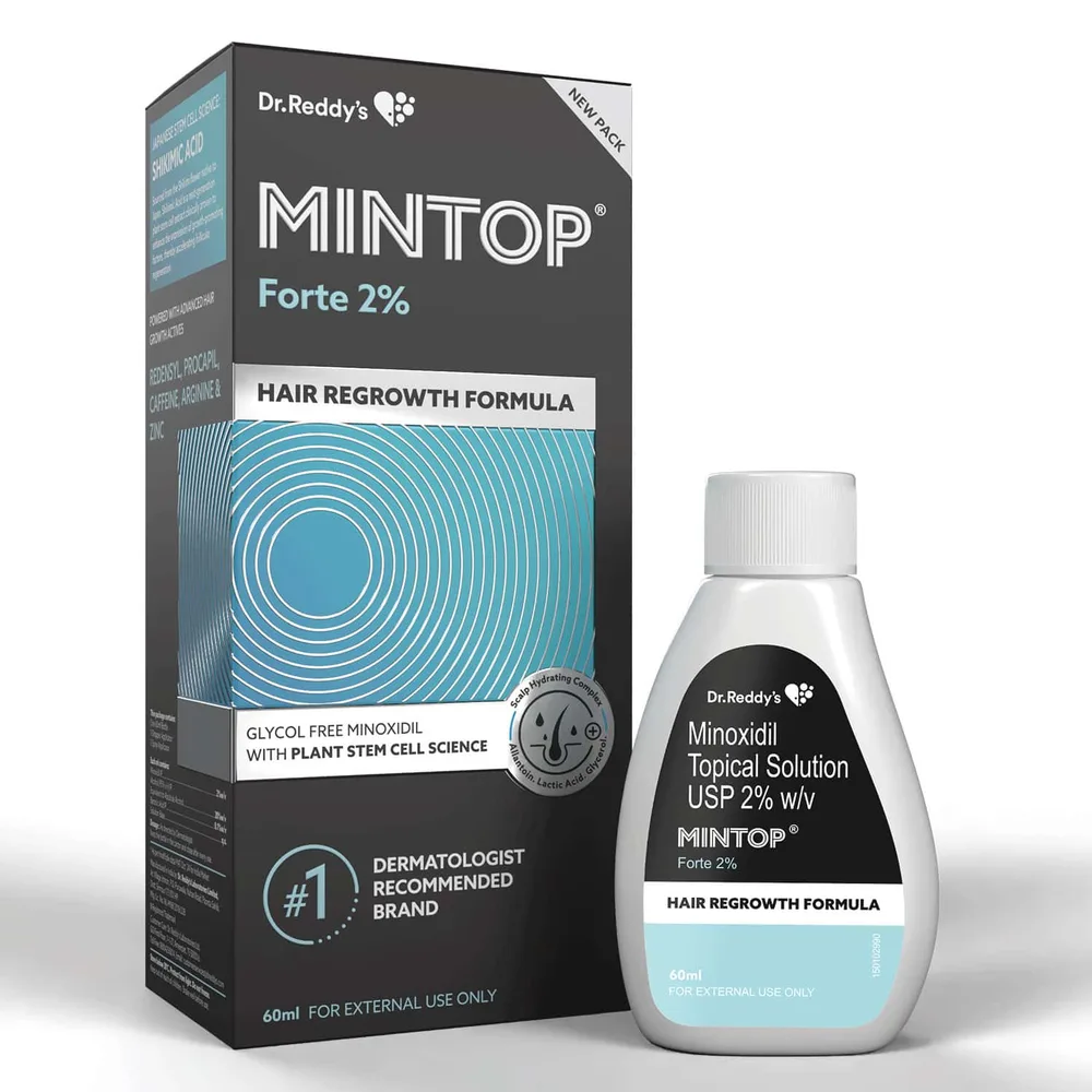 Mintop Forte 2% Bottle Of 60ml Solution