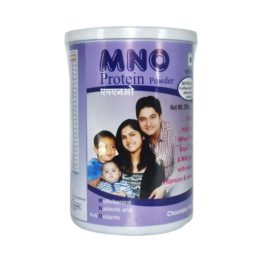 Mno Chocolate Flavour Tin Of 200gm Protein Powder