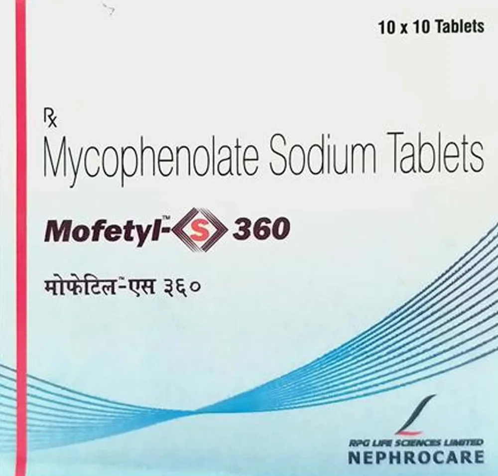 Mofetyl S 360mg Strip Of 10 Tablets