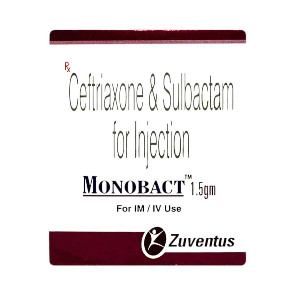 Monobact 1.5gm Dry Vial Of 1 Powder For Injection