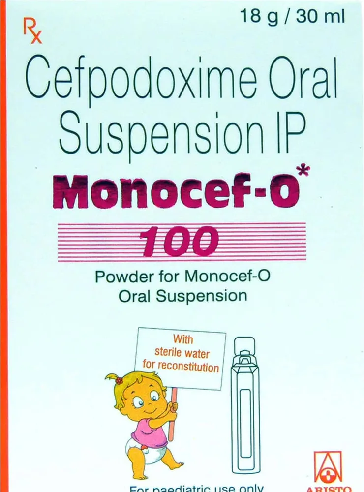Monocef-O 100 Dry Suspension
