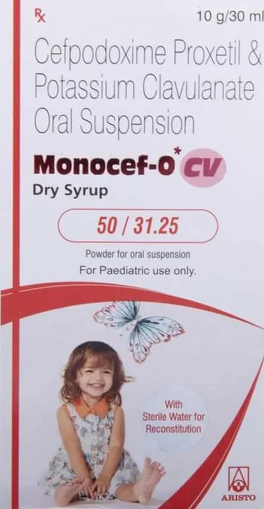 Monocef O Cv 50/31.25mg Bottle Of 30ml Suspension