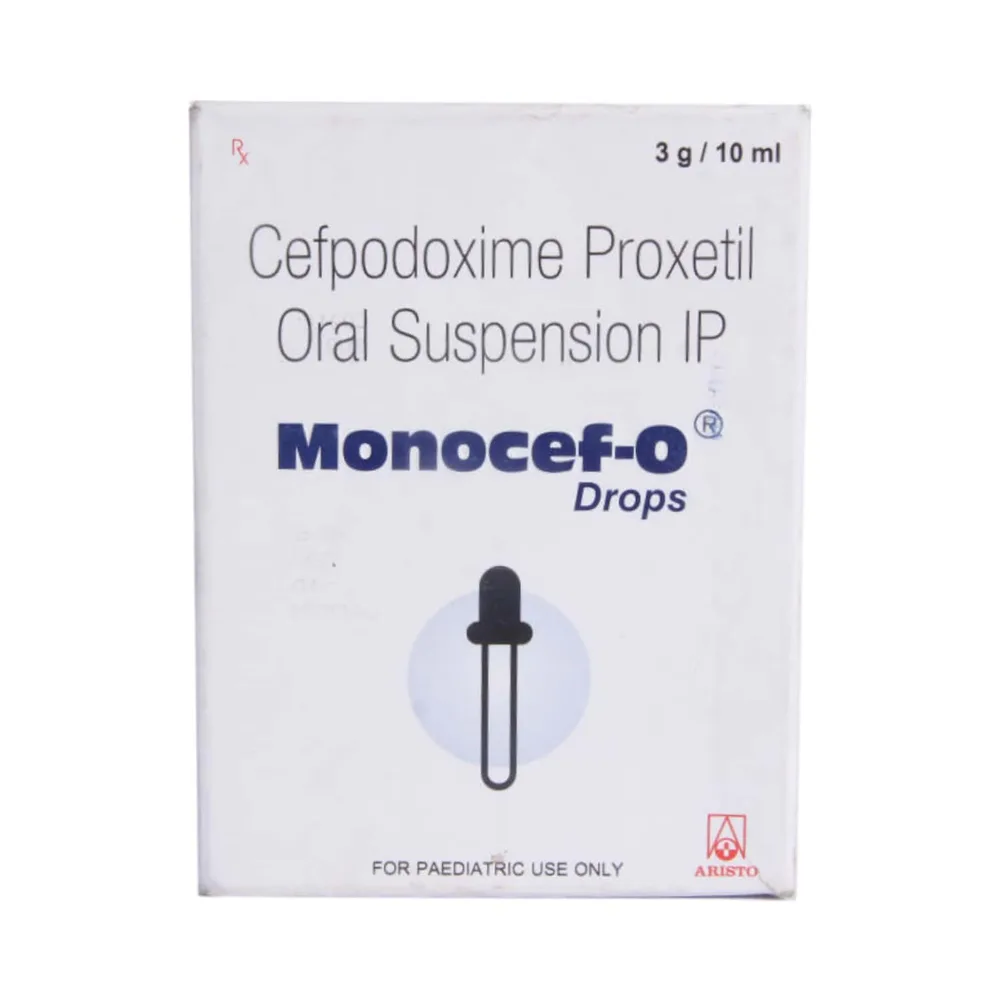 Monocef O 25mg Bottle Of 10ml Oral Drops
