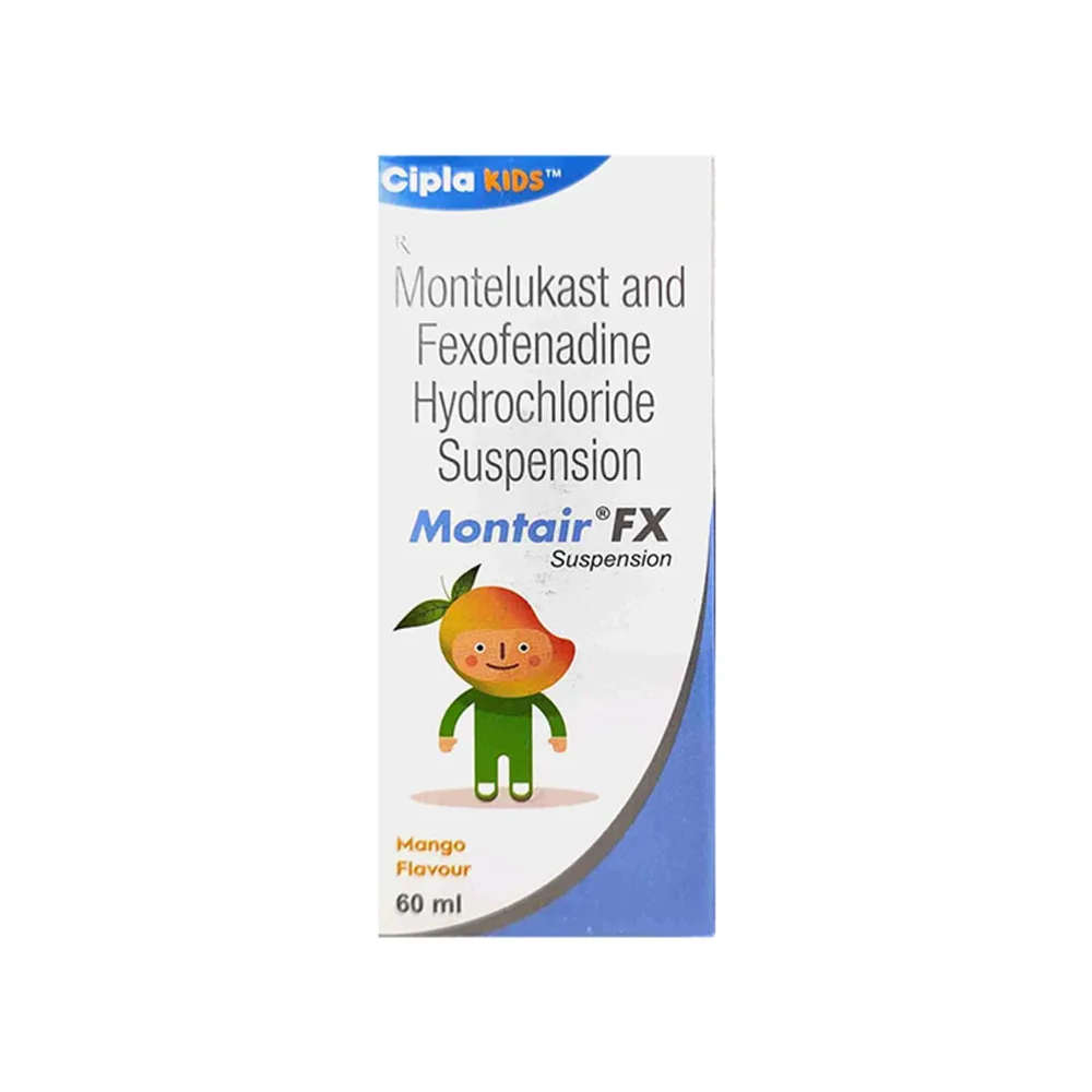 Montair Fx Mango Flavour Bottle Of 60ml Suspension