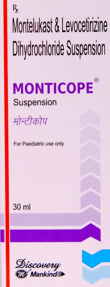 Monticope Bottle Of 30ml Suspension