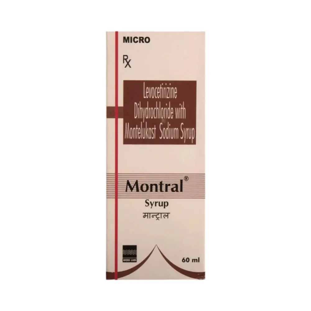 Montral Bottle Of 60ml Syrup