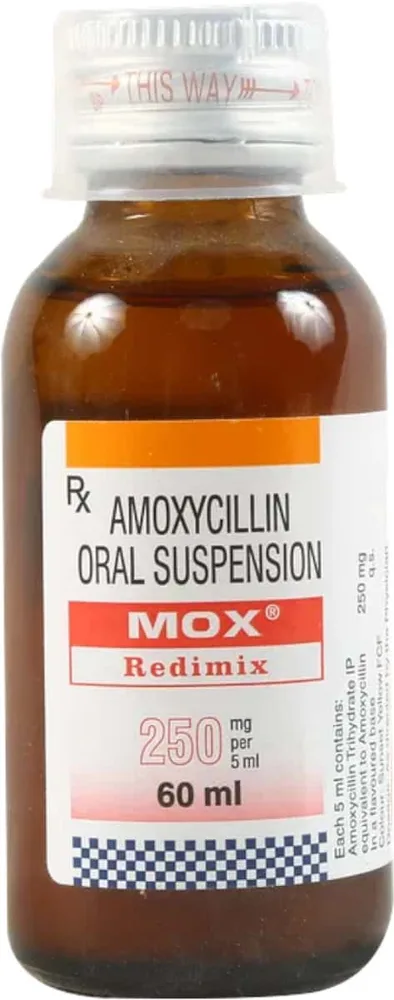 Mox 250mg Redimix Syrup 60ml