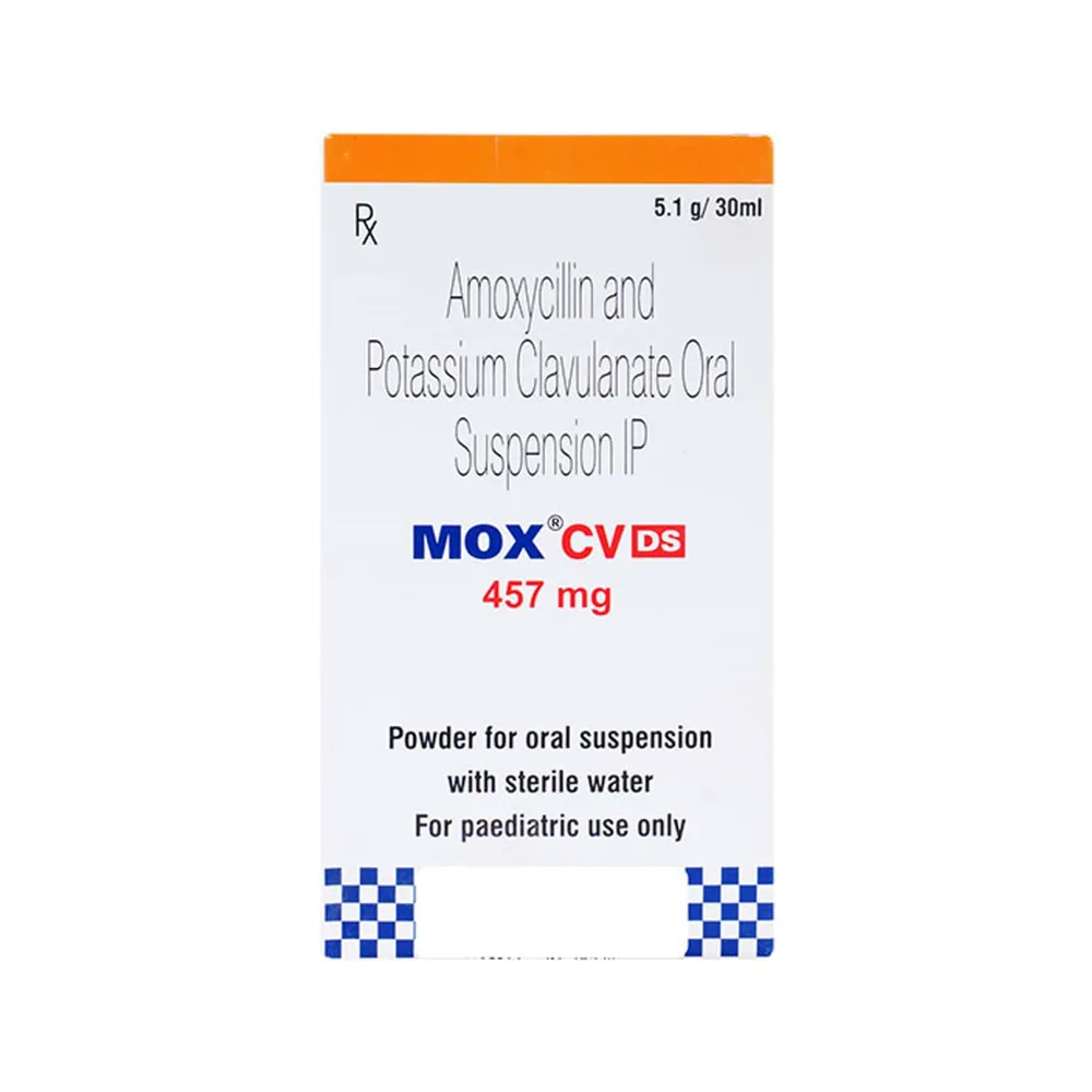 Mox Cv Ds 457mg Bottle Of 30ml Dry Suspension