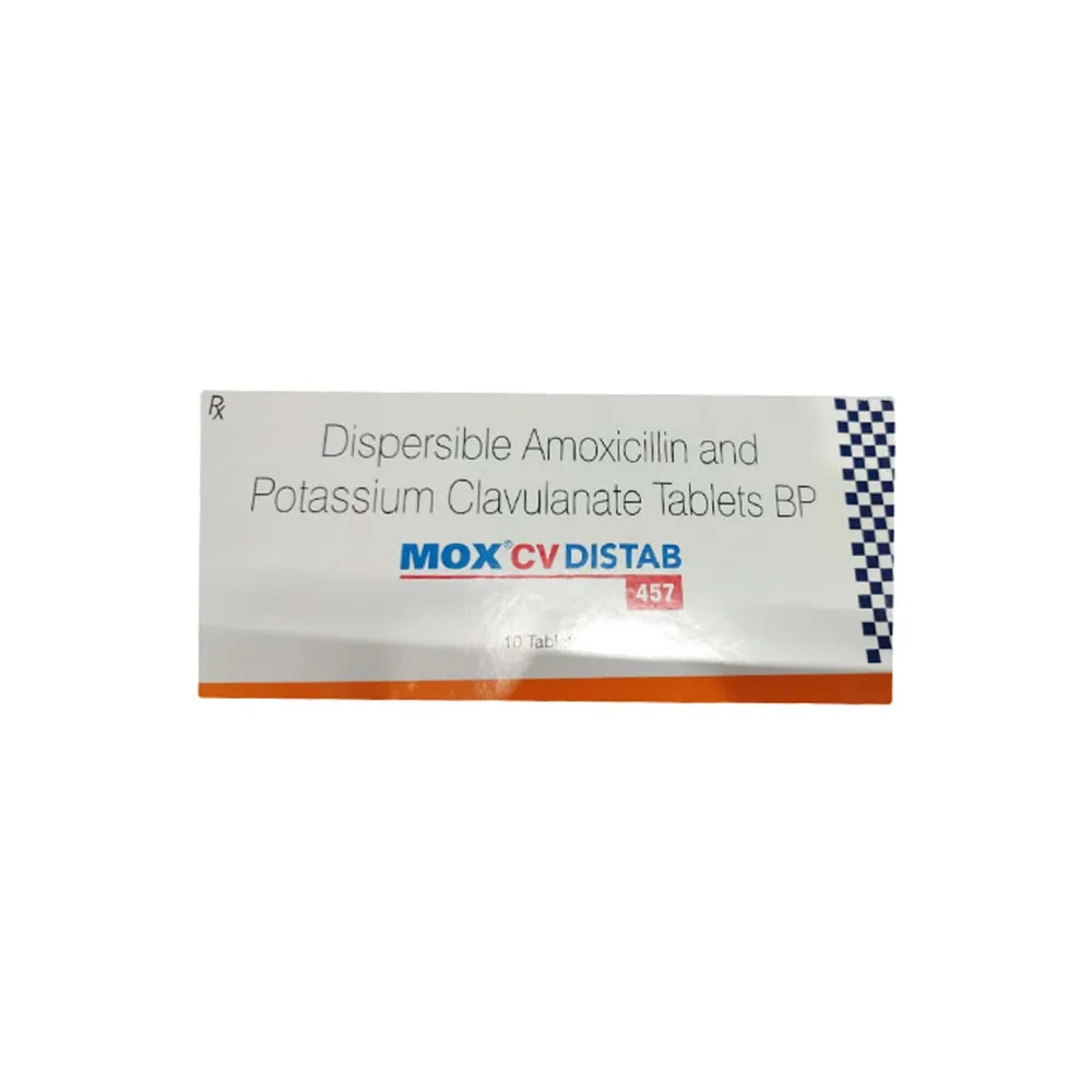 Mox Cv Distab 457mg Strip Of 10 Tablets