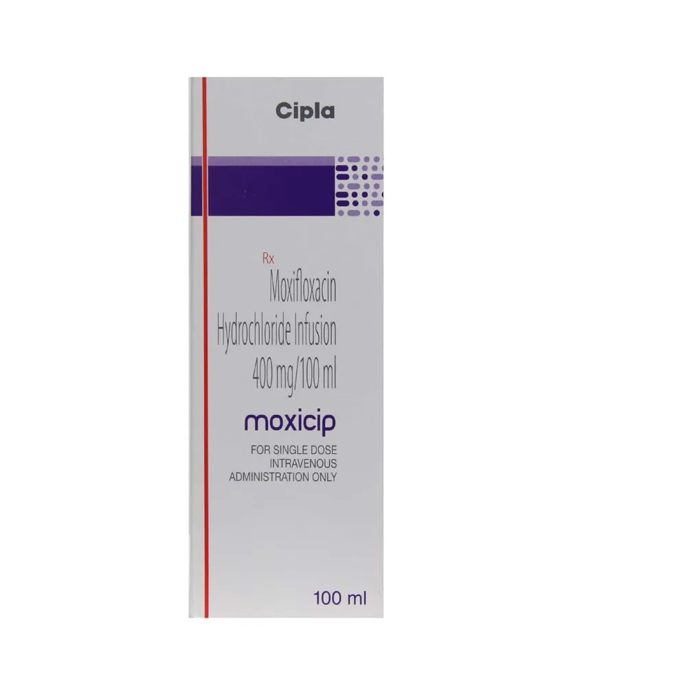 Moxicip 400mg Bottle Of 100ml Infusion