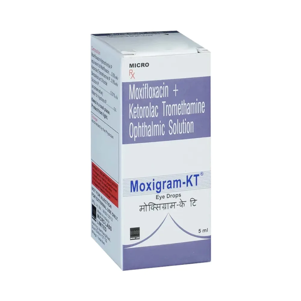 Moxigram Kt Bottle Of 5ml Eye Drops