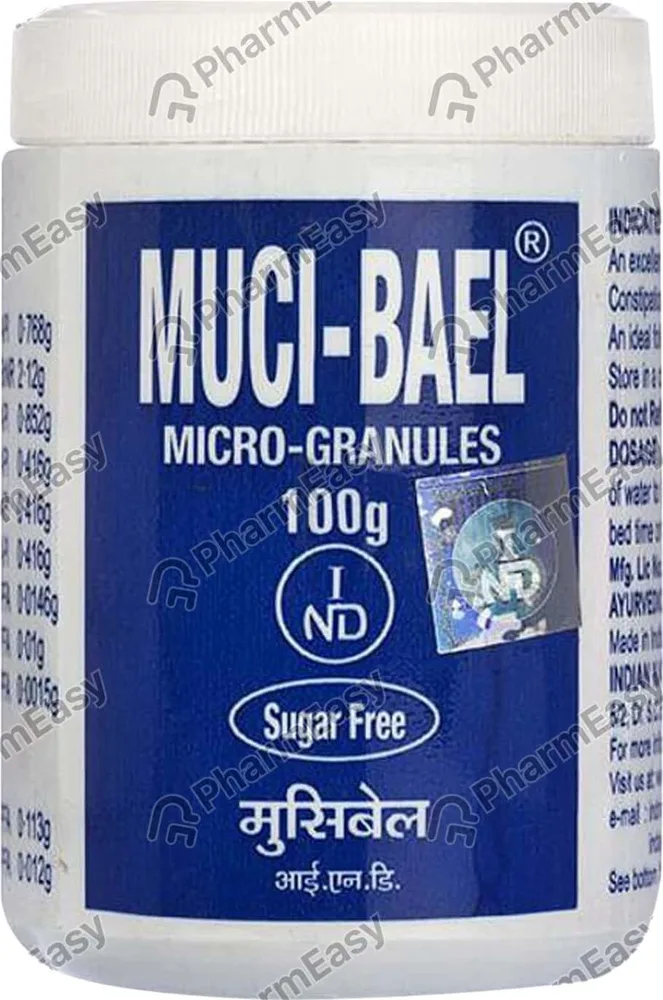 Muci Bael Bottle Of 100gm Granules