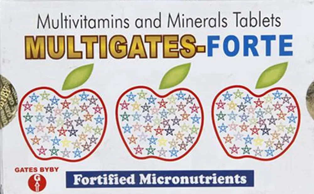 Multigates Forte Strip Of 10 Tablets