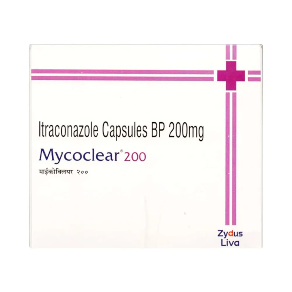 Mycoclear 200mg Strip Of 10 Capsules