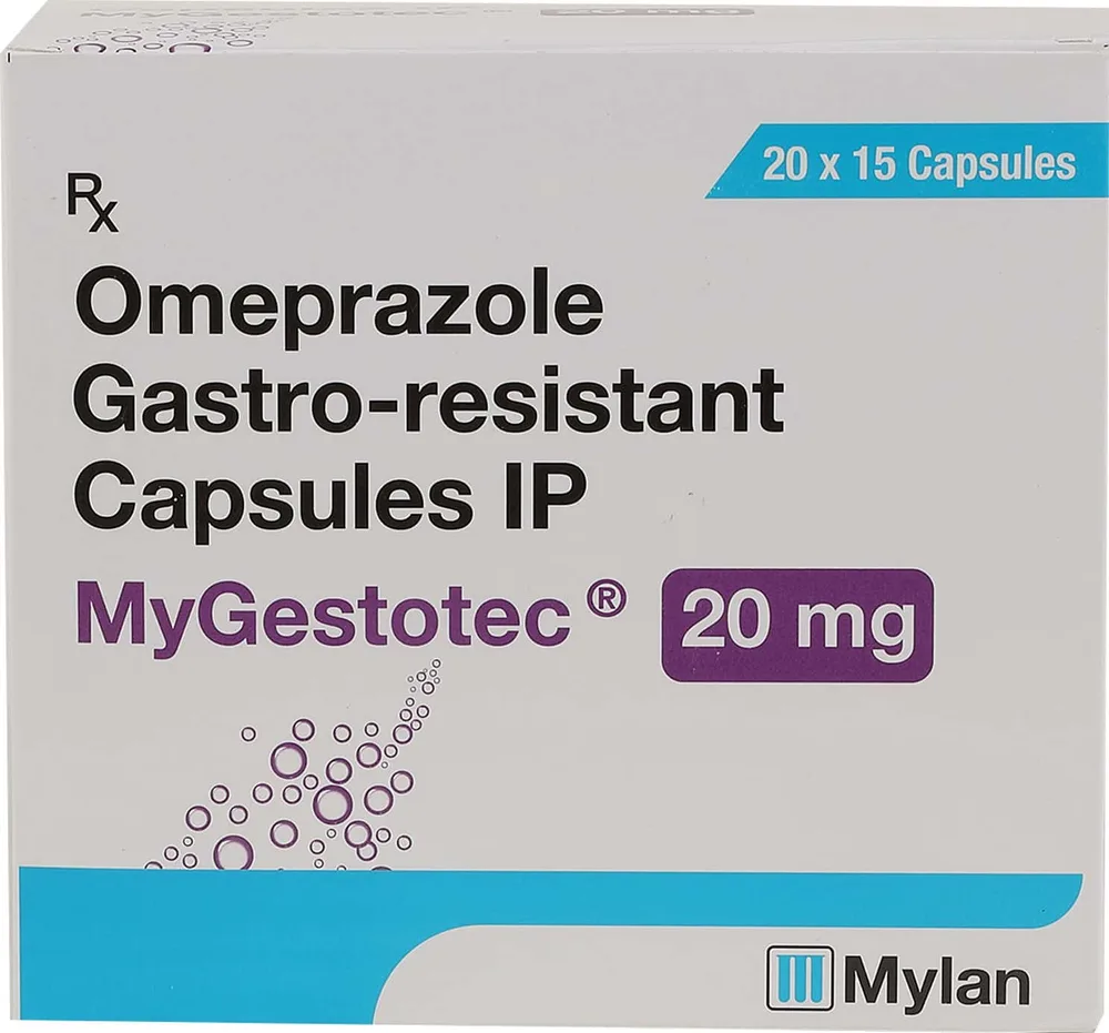 Mygestotec 20mg Strip Of 15 Capsules