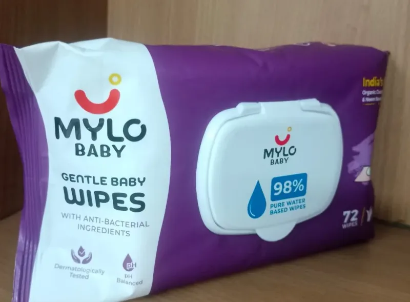 Mylo Gentle Baby Wipes 72 wipes