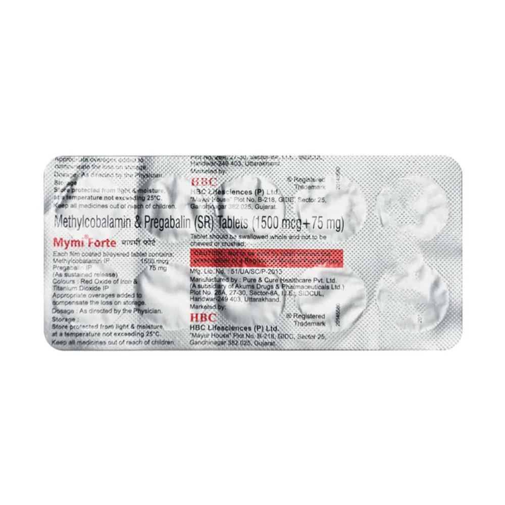 Mymi Forte Strip Of 10 Tablets