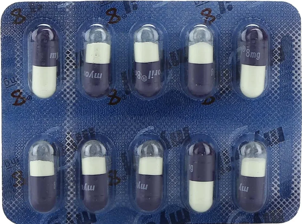 Myoril 8mg Capsule