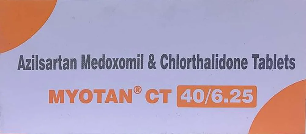 Myotan Ct 40/6.25mg Strip Of 10 Tablets