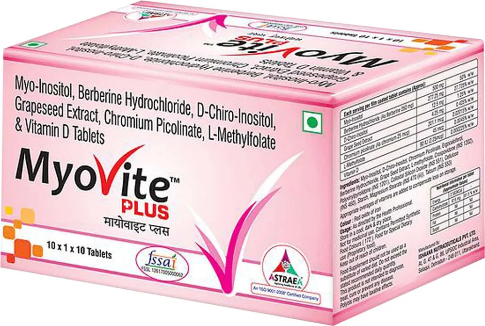 Myovite Plus Strip Of 10 Tablets
