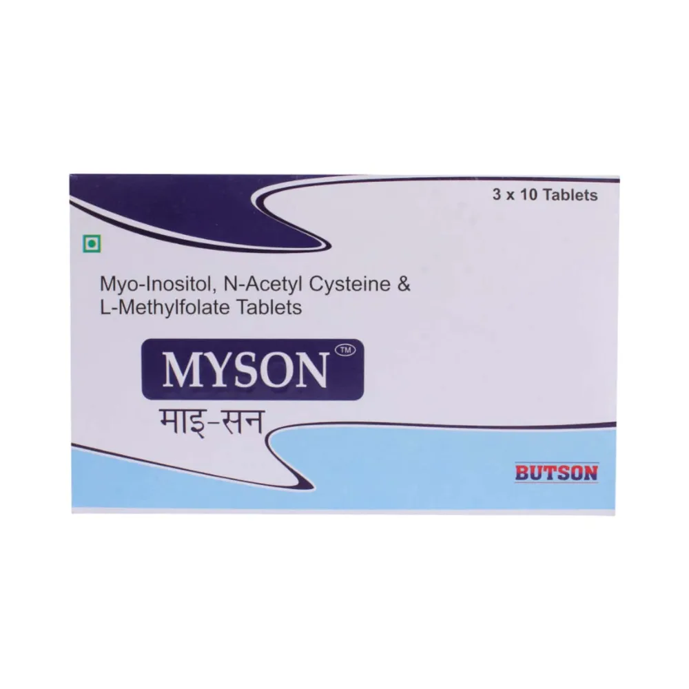 Myson 2000mg Strip Of 10 Chewable Tablets