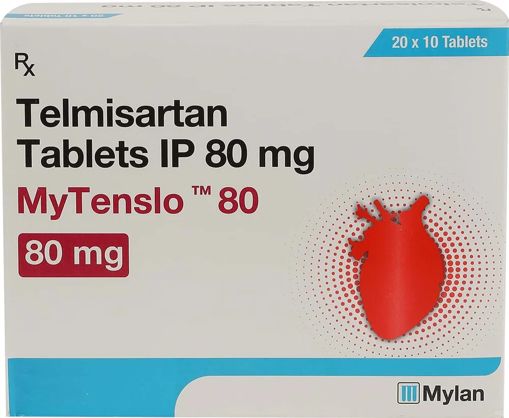 Mytenslo 80mg Strip Of 10 Tablets